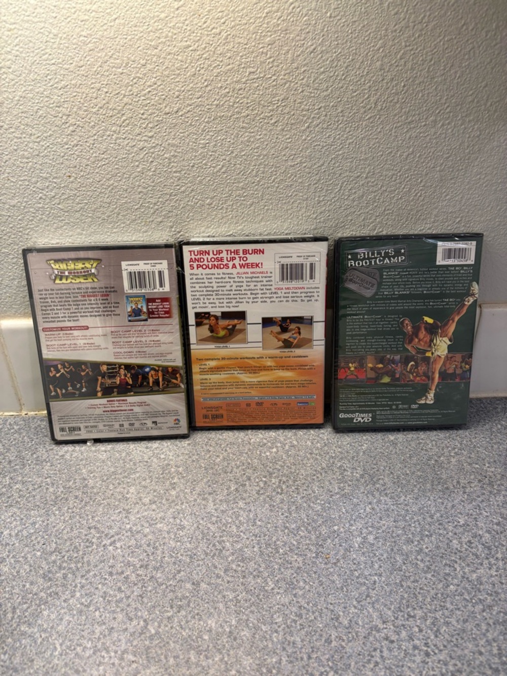 Lot of 3 Fitness Workout DVDs - Picture 2 of 2